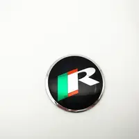 rim badge 4pcs 56.5mm R logo aluminum car emblem Wheel Center Hub sticker Rim badge For Jaguar XJ XF XK X-TYPE Car-styling Accessories (4)