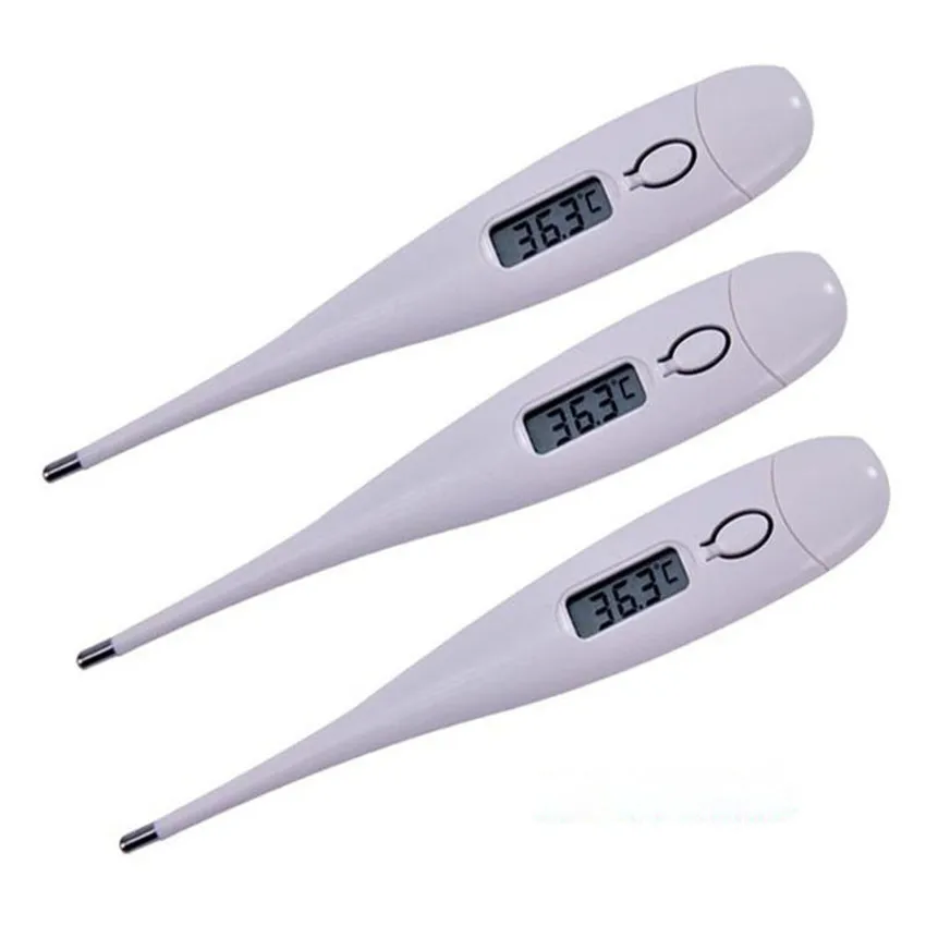 Цифровой ЖК-дисплей Отопление оральный гермометр инструменты Дети Ребенок Взрослый температура тела измерительная электронная клинический термометр
