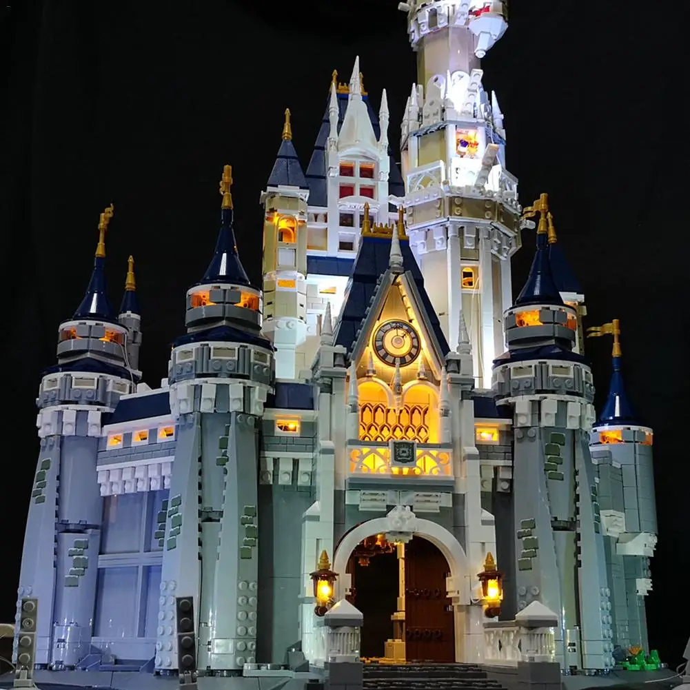 

LED Light Kit For LEGO 71040 Compatible With 16008 Cinderella Princess Castle City Model A Led Lighting Kit Only