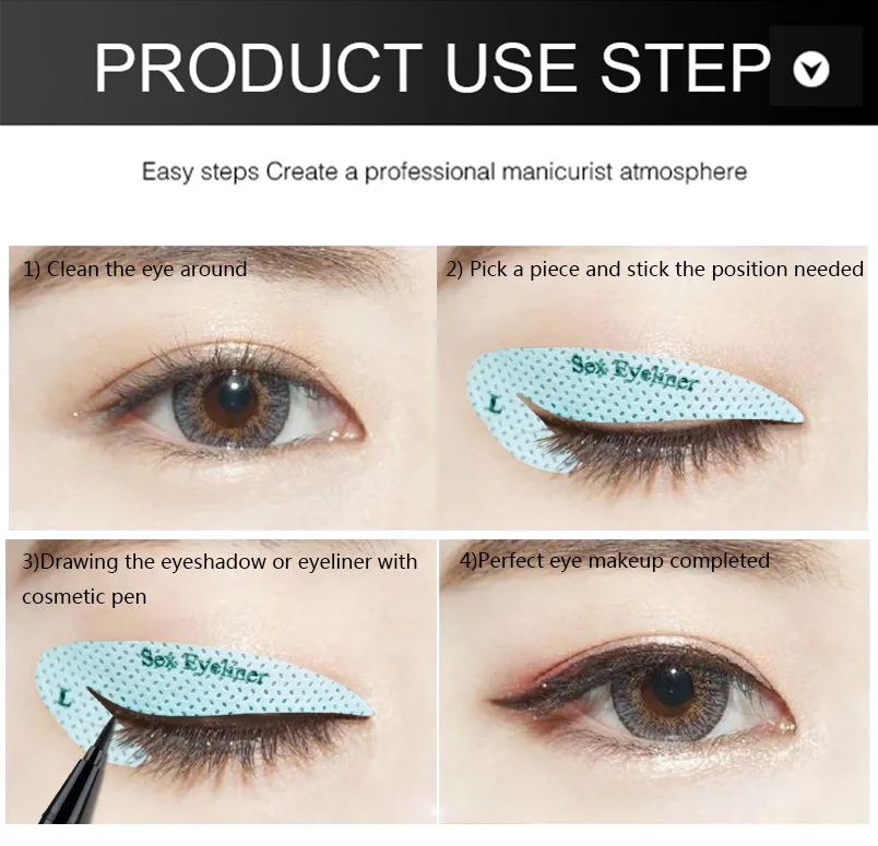 Pochoir Maquillage des yeux Eyeliner et Fard à Paupières BeautifulEyes Product