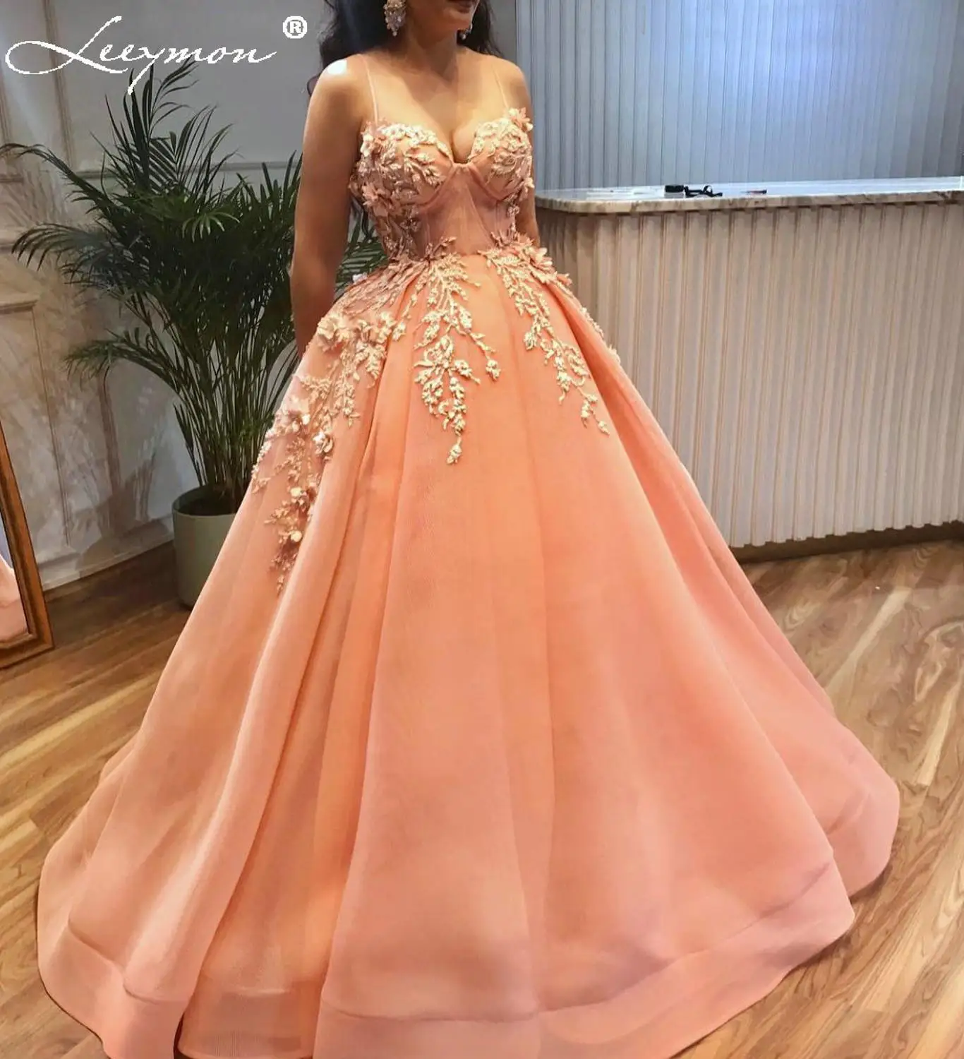 Tulle Ball Gown Thin Straps Sweetheart 