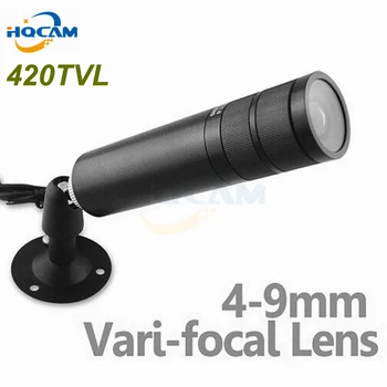 

HQCAM Mini Bullet camera 1/3" Sony CCD 420TVL Color Mini Bullet Outdoor Waterproof Security Camera 4-9mm Waterproof Varifocal