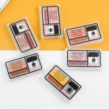 

HOLD LIVE brand Eyeshadow Palette Two-Layer Two-Tone Graded Smoked Eyes Makeup Brand Natural Shimmer Matte Eye Shadow Make Up