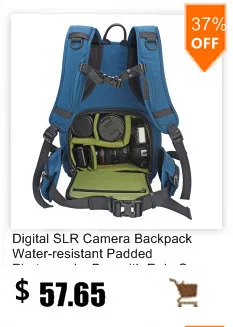 Shockproof Video Backpack Water-resistant Padded Photography Bag Travel Photo Backpacks with Rain Cover