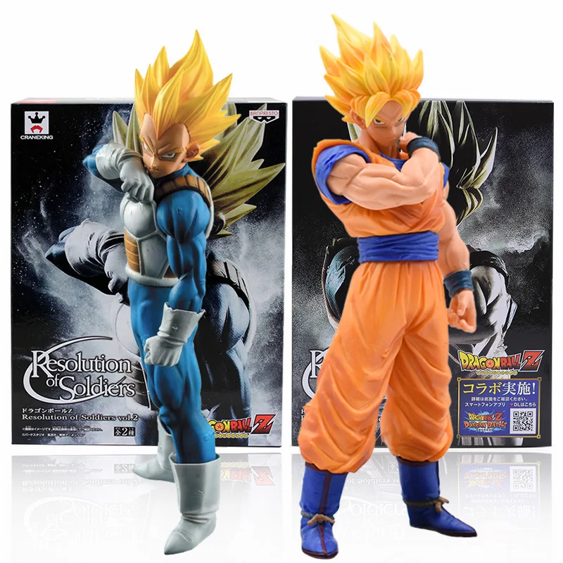 

15-21cm Dragon Ball Z Goku Vegeta Action Figure Super Saiyan Son Gokou PVC Collection Model Toys For Christmas Gift With Box