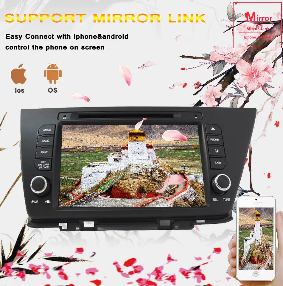 Discount 1024*600 Androd 9.0 Car Autostereo for Kia Niro 2016 2017 2018 2 Din Bluetooth Stereo DVD Player GPS Navigation Head Unit 7