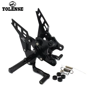 

For KAWASAKI Z 900 Z900 2017 2018 2019 2020 Motorcycle CNC Aluminum Footrest Rear Sets Adjustable Rearset Foot Pegs Gold