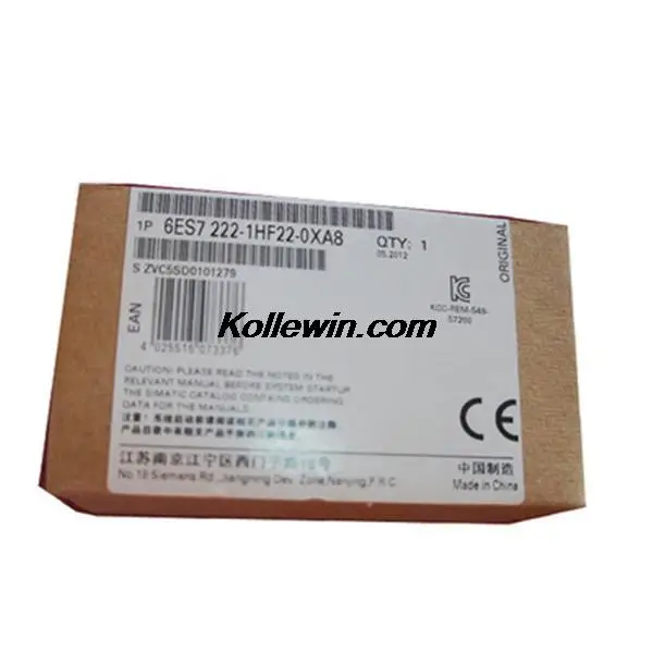 

100% original and New, S7-200CN, EM221, 6ES7222-1HF22-0XA8, 6ES7 222-1HF22-0XA8,6ES72221HF220XA8, Free shipping