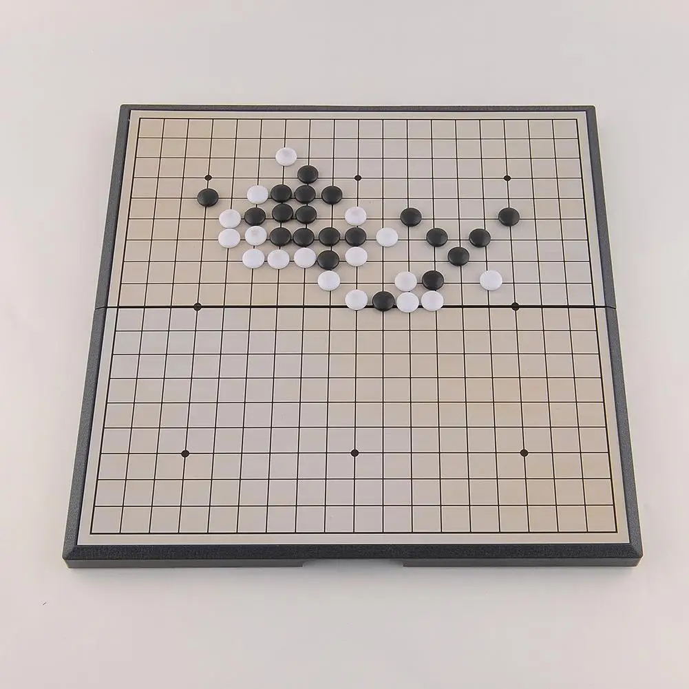 Горячая качество складная игра Go WeiQi Baduk полный набор камень 18x18 учебный размер полный набор Go настольная игра крытые спортивные аксессуары