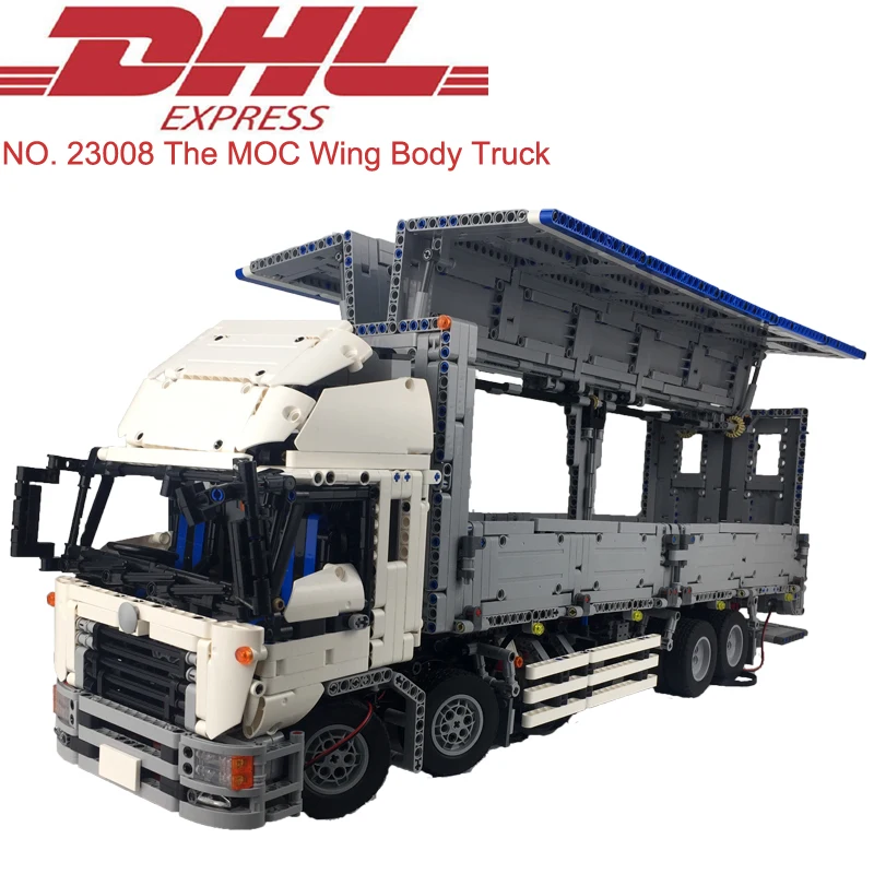 

Lepin 23008 4380Pcs Technic Series The MOC Wing Body Truck Model Building Sets Blocks Bricks Toys For Children Compatible 1389