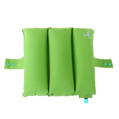 Модная надувная подушка из ТПУ 37*32*8 см - Цвет: Зеленый