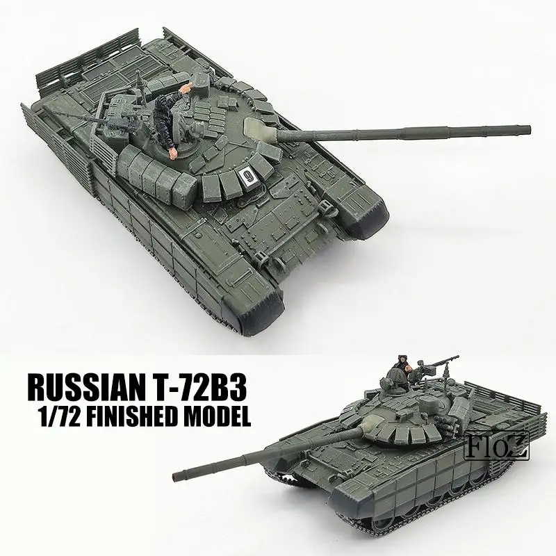 World of Tanks. Collectible Metal Model of the Russian Tank T-72BZ Scale 1:100 