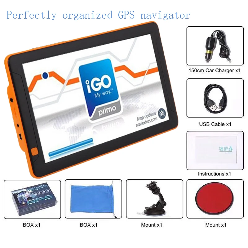 Автомобильный gps навигатор gps9 навигация Bluetooth AVLN|GPS для транспорта| |