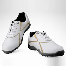 Pgm/обувь для гольфа; мужские легкие кожаные дышащие кроссовки; мужская Профессиональная Нескользящая спортивная обувь размера плюс;# B1325