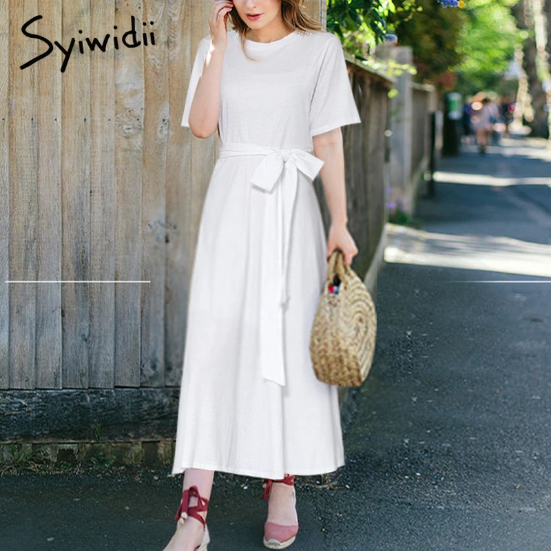 Франция платье Элегантное праздничное плюс Размеры L 5XL длинные белого и желтого