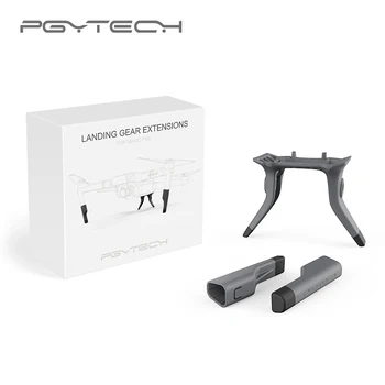 

PGYTECH Extended Landing Gear Leg Support Protector Extension Replacement Fit for DJI Mavic Pro Drone Accessories Gray Color