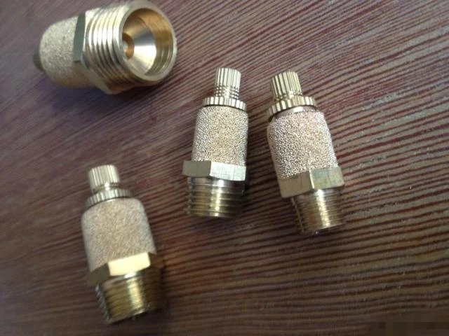 

1/2/5pcs Pneumatic Muffler Silencer Filter Air FlowSpeed Controller Sintered Bronze BSP 1/8 1/4 3/8 1/2 3/4" 1"DN6/8/10/15/20/25