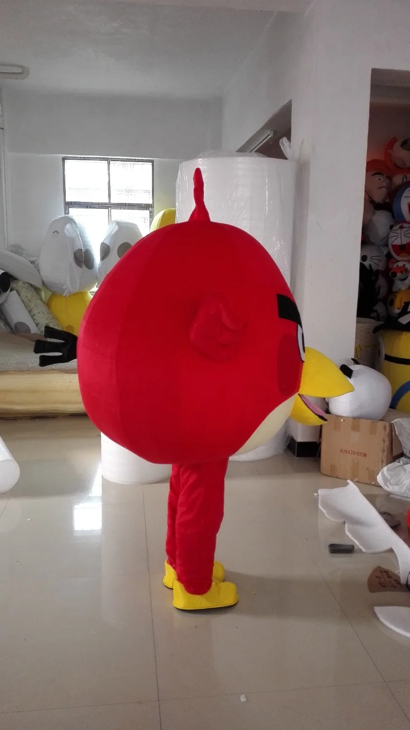 2014 Новый Прочный костюм талисмана Angry Red Bird Бесплатная доставка|Костюмы аниме| |