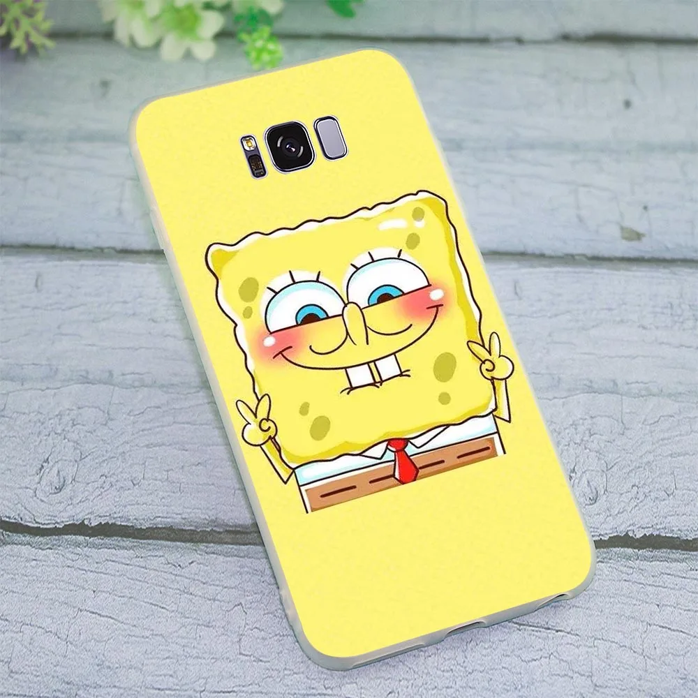 

Cover for Samsung Galaxy A70 Sponge Bob And Patrick Phone Case for J3 J5 J6 J7 A5 2017 A6 A7 2018 A8 A9 A10 A20 A30 A40 A50