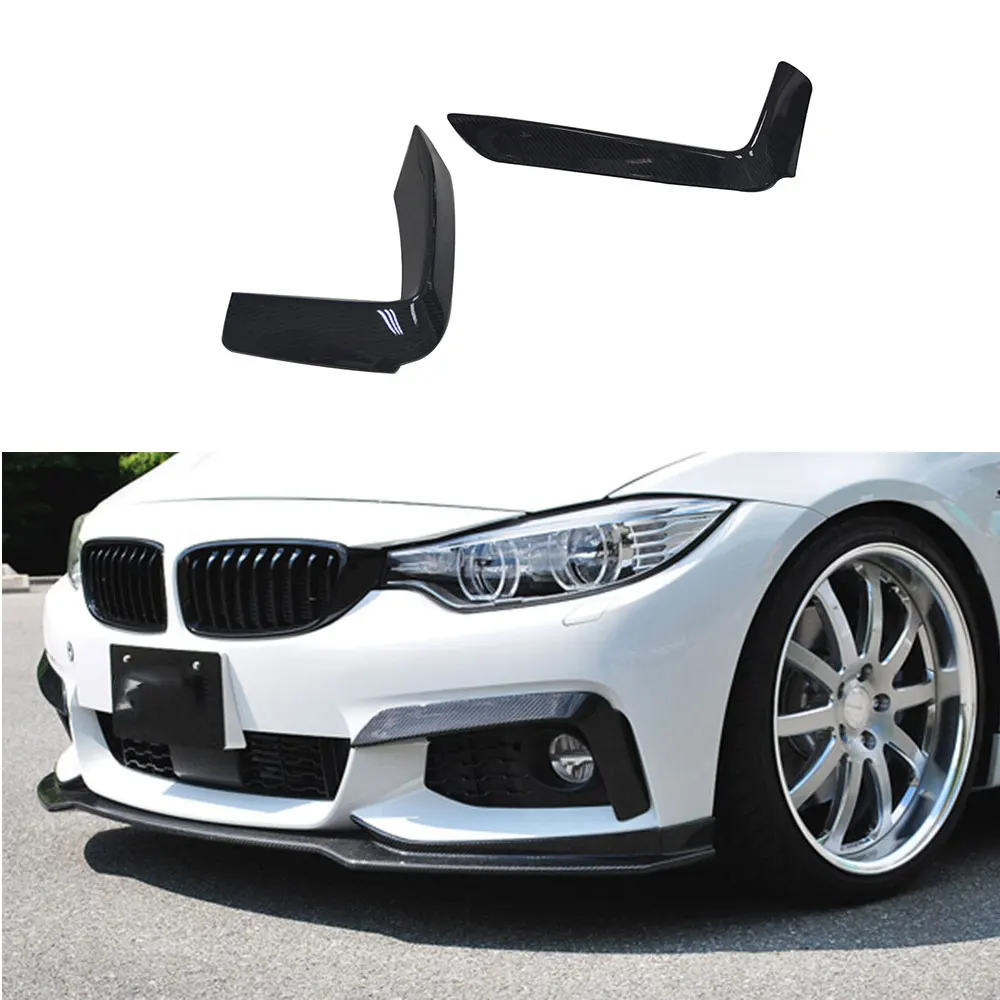 

Carbon Fiber Front Headlight Eyebrows Headlamp Eyelids Trims Stickers for BMW 4 Series F32 F33 F36 F82 F83 M4 F80 M3 2014-2018