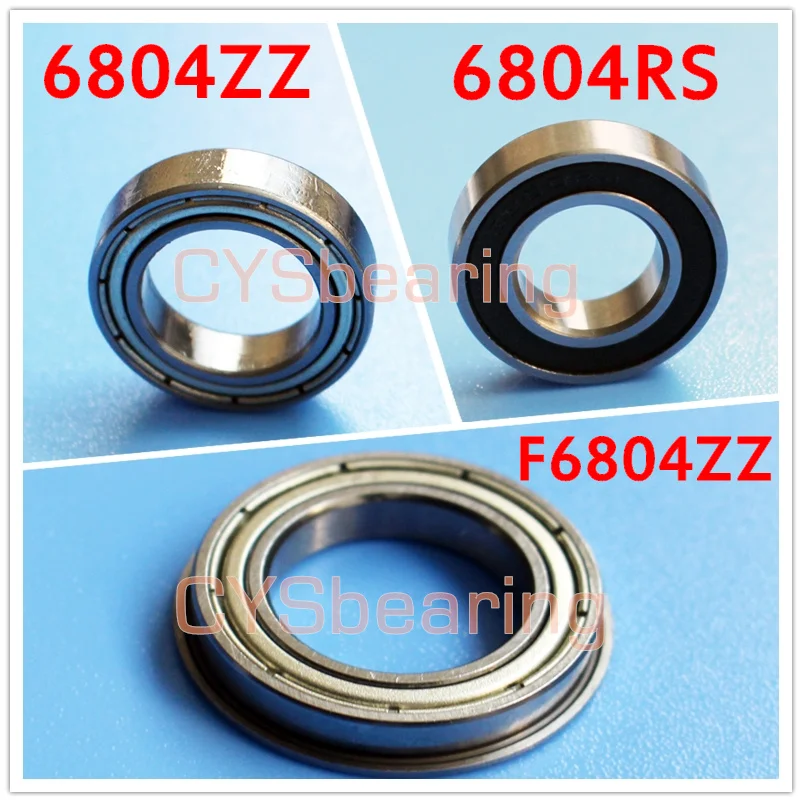 

bike S6804RS S6804ZZ 6804ZZ non magnetic 20x32x7mm F6804ZZ flange stainless 440 304 steel ball bearing zro2 ceramic