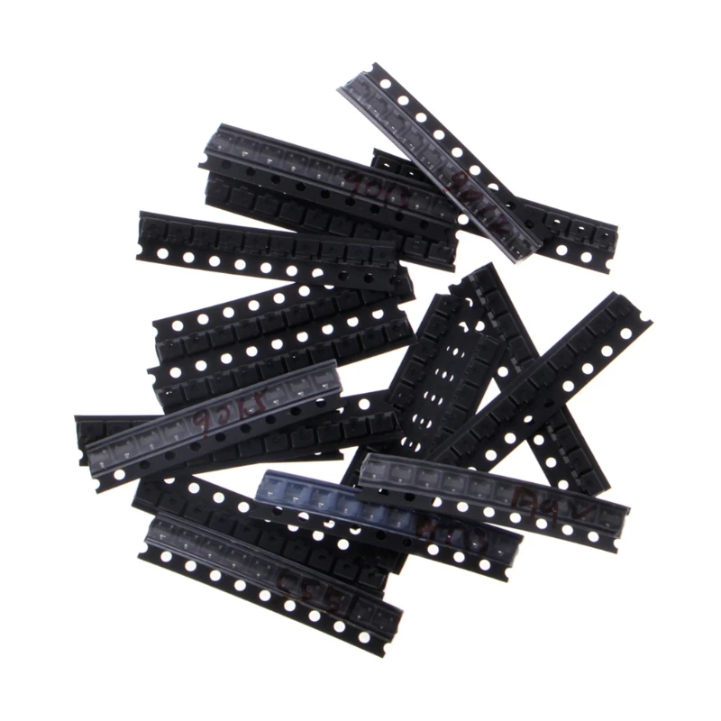 180 шт. 18 значений SMD транзистор набор SOT-23 2N2222 S9013 S9014 S9015 S9018 триодные транзисторы
