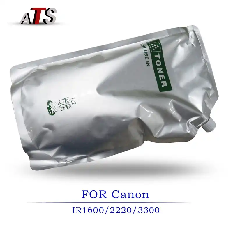 1KG Black Photocopier Fitting Toner Powder For Canon IR1600 IR2016 IR2200 IR2220 IR3300 Copier Spare Parts Photocopy TONER