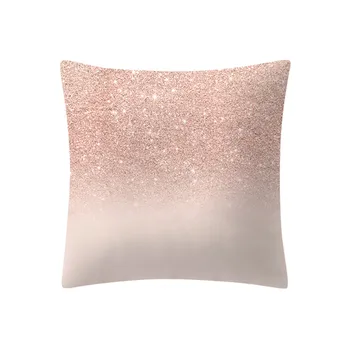 

Square Pillowcase Home Decoratio Rose Gold Pink Cushion nordic home almofadas para throw pillows cover
