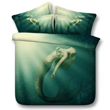 6 Parts Per Set Bed Sheet Set The 3d digital print Bedding Set