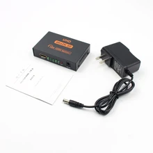 3D 4K 2K Full HD 1080p 1X4 HDMI UHD Video Splitter DC 5V 1 Input 4
