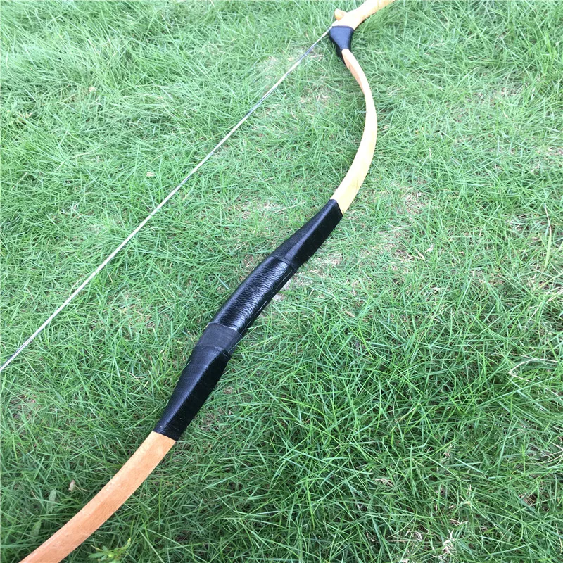 Günstige 20 80IBS Braun Mongolei Bogen Traditionellen Handwerk Longbow Recurve Bogen Für Jagd Schießen Bogenschießen