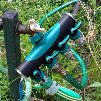 

1pc Hose Splitters Irrigation Adapter 4-way Water Hose Connectors Female Thread Tap Connectors garden tool