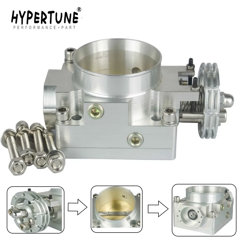 

Hypertune - NEW THROTTLE BODY FOR NEW NISSAN SR20 S13 S14 S15 SR20DET 240SX THROTTLE BODY 70MM BOLT ON CNC SILVIA HT6936