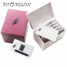 Коробка для хранения ресниц 5/10 слоев акриловый поддон держатель ресницы Индивидуальный объем ресниц Дисплей Стенд для наращивания ресниц инструмент