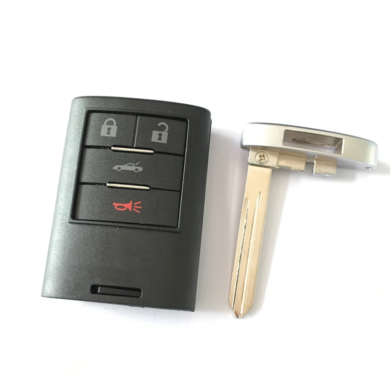 

Replacement Key Shell For CADILLAC CTS XLR Smart Remote Key Case Fob 4 Buttons