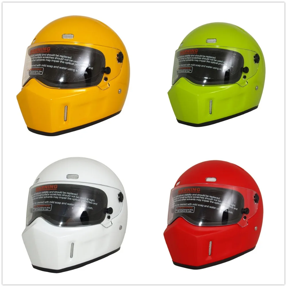

Sport Motorcycle MX ATV Dirt Bike Helmet Glossy Black Street Kart Bandit Full Face Helmets Protective Motocross Helmet