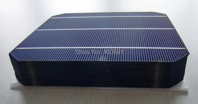 100 шт. монокристаллические Кремниевые Солнечные Батареи 156x156 мм, класс высокой эффективности 19.5%, 4,65 Вт, 0.5A, купить Фотоэлектрические батареи получить бесплатно фотоэлектрические Ленты