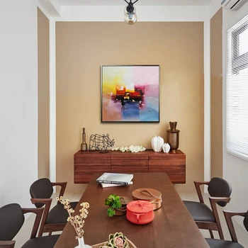 

DAFEN JINGMO ARTS Home Decoration wall paintings Hand painted Modern Abstract canvas Oil Paintings