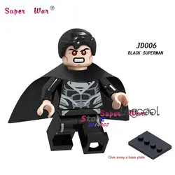 1 шт. модель строительные блоки экшн Супергерои Черный Человек-паук обучаемая кукла diy игрушки для детей подарок