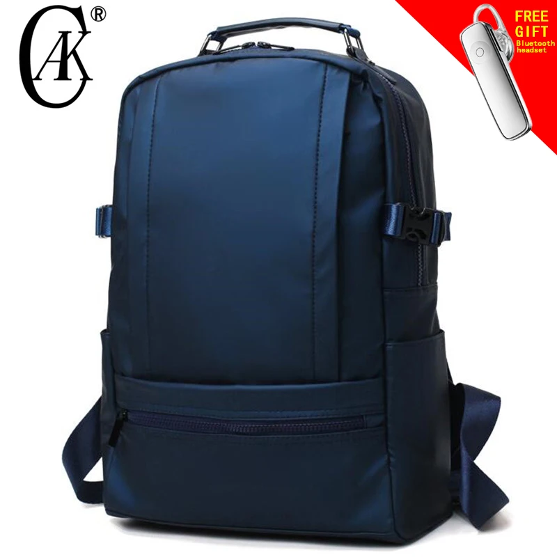

CAK Brand Unisex Travel Backpack Bags Men 15.6 inch laptop Knapsack High Quality Nylon Pack Bag For Man Backpack Packsack New