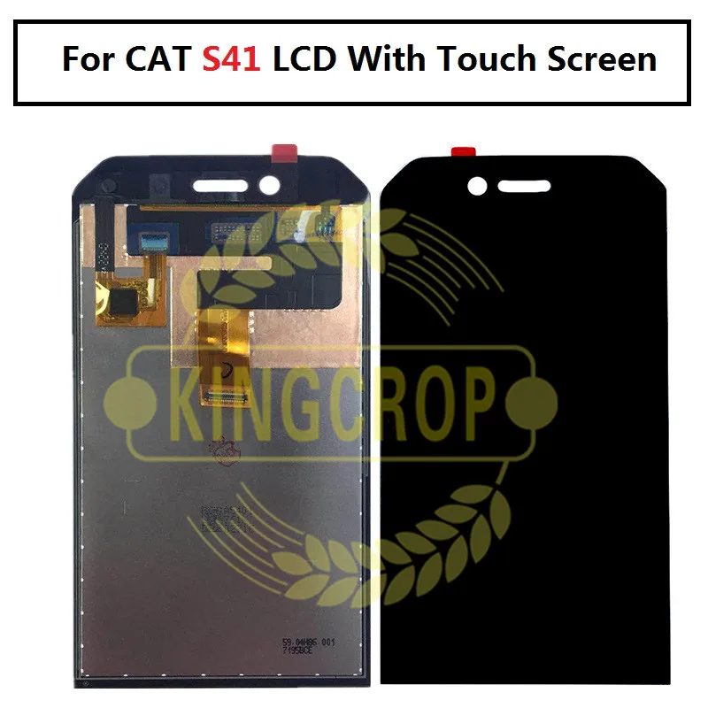 For 5 0 Caterpillar CAT  S41 LCD screen Display and Touch 