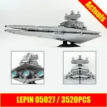 LEPIN 05027 3250Pcs Star Series War The Star Set Destroyer Model Building Kit Blocks Bricks Compatible