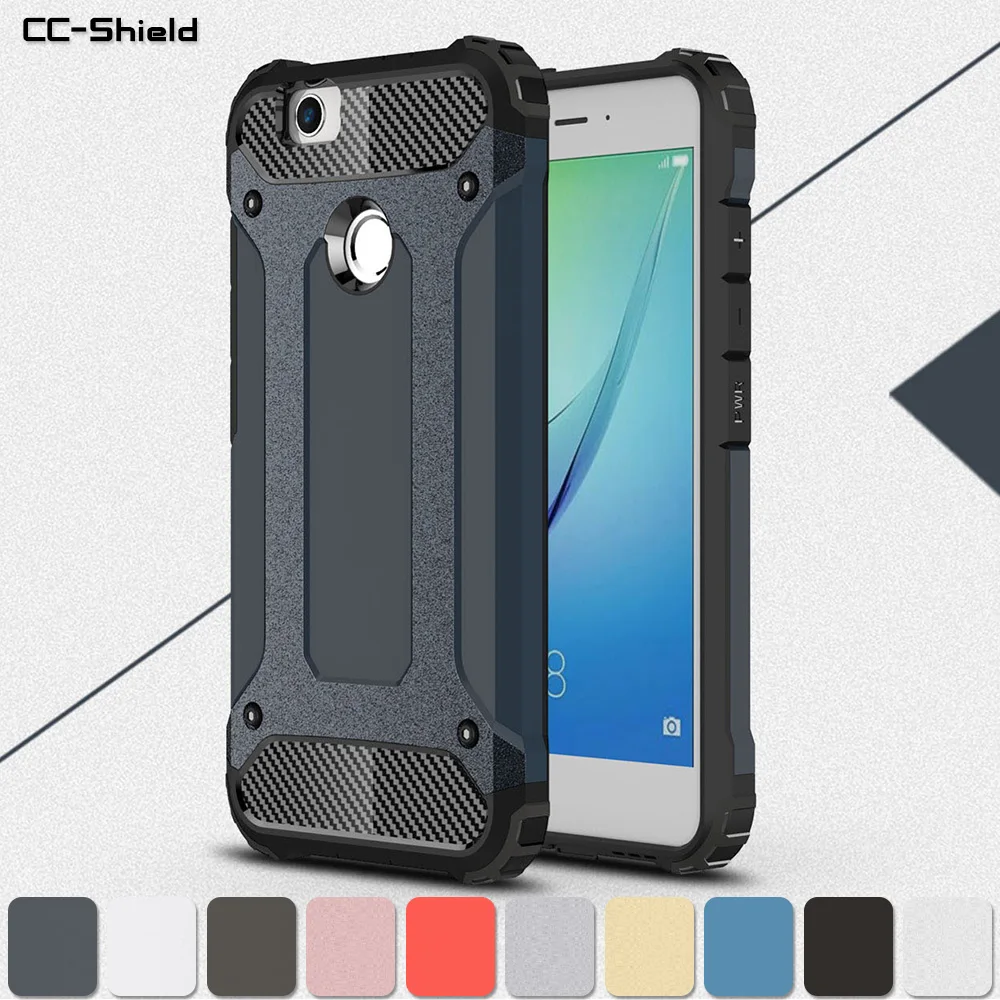 

Armor Case for Huawei Nova CAN-L11 CAN-L01 Phone Bumper Fitted Case for Huawei Nova CAN L11 L01 Hard Frame Protection Cover capa