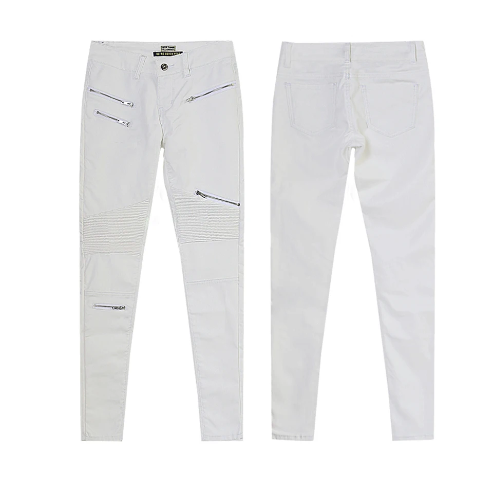 ZYFPGS 2019 Autumn Hot Women's Casual Pants Zipper Decoration Casual Pants Basic Hip Hop Retro Ladies Slim fit Elastic Z1218 ZYFPGS 2019 Autumn Hot Women's Casual Pants Zipper Decoration Casual Pants Basic Hip Hop Retro Ladies Slim fit Elastic Z1218