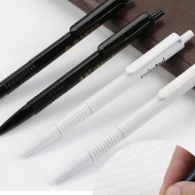 Дизайн отель пластик черный продвижение шариковая Белый pen Оптовые Нажмите шариковая ручка печатный логотип Имя