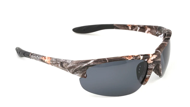 Мужские камуфляжные поляризованные солнцезащитные очки для вождения, рыбалки, охоты, брендовые дизайнерские модные солнцезащитные очки с защитой от уф400 лучей, очки N2219