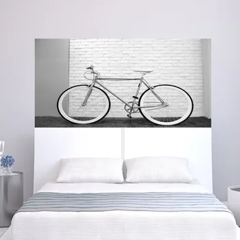 

Still Life White Wall And Bicycle Wall Sticker Bed Head Stickers Simple Home Decoration Living Room Bedroom Office Home Decor