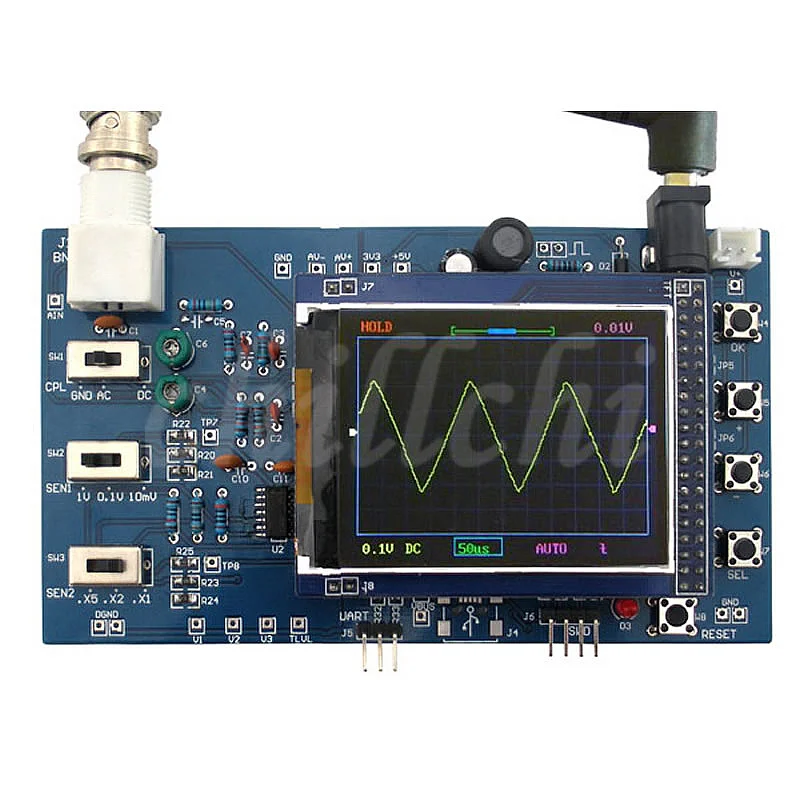 Digital oscilloscope DIY oscilloscope kit kit DSO138 oscilloscope parts production of electronic