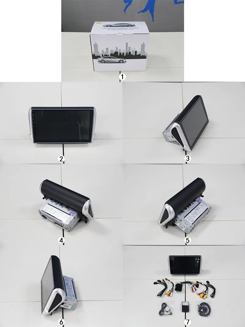 Sale 1 din Car Radio GPS Android 9.0 for peugeot 2008 / 208 Navigation head unit multimedia Built-in wifi Bluetooth mirror-link RDS 34