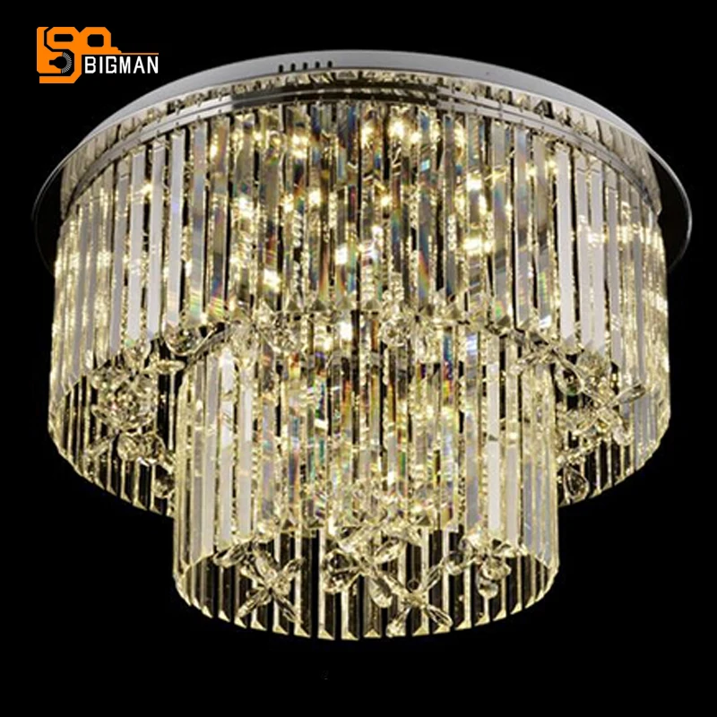 

new luxury crystal chandelier lighting modern living room lights lustre de cristal lamparas beautiful chandeliers